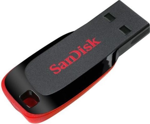 Pendrive SANDISK CRUZER BLADE 32GB (32 GB /USB 2.0 /Czarno-czerwony )
