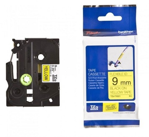 Taśma BROTHER Czarny TZEFX621