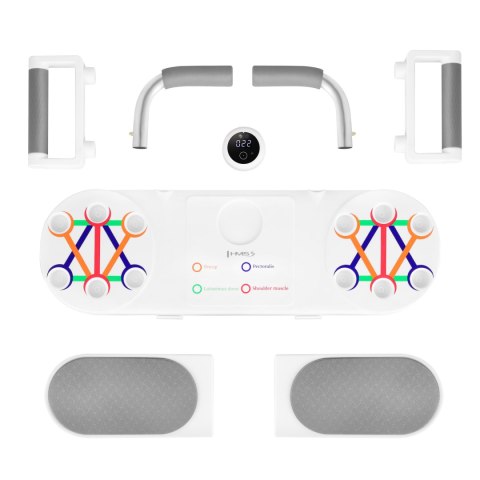 DBP03 WIELOFUNKCYJNA DESKA DO ĆWICZEŃ MIĘŚNI BRZUCHA I POMPEK Z LICZNIKIEM HMS