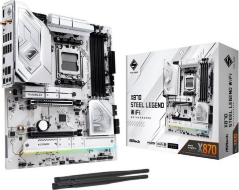 Płyta główna ASROCK X870 STEEL LEGEND WIFI (Socket AM5 /ATX)