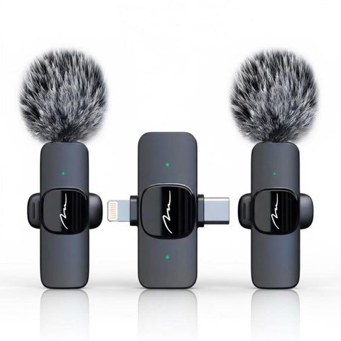 Zestaw mikrofonów krawatowych Media-Tech Micro-Mic Duo MT416