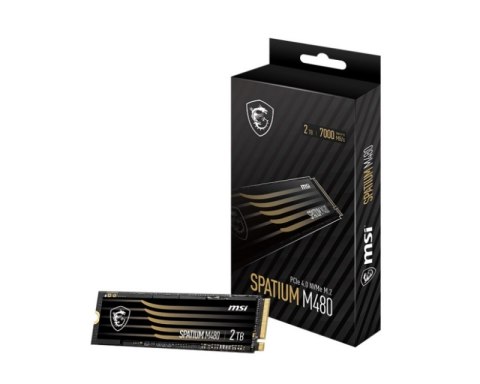 Dysk SSD MSI PATIUM M480 Pro 2TB PCIe 4.0 NVMe (M.2 2280″ /2TB )