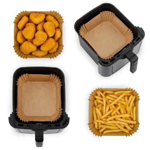 Papier do pieczenia wkładki do frytkownicy 20 cm Berdsen - 100 szt