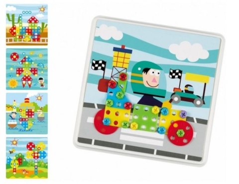 ŚRUBKOWY TRENING MAŁEJ RĄCZKI KREATYWNA ZABAWA #G2