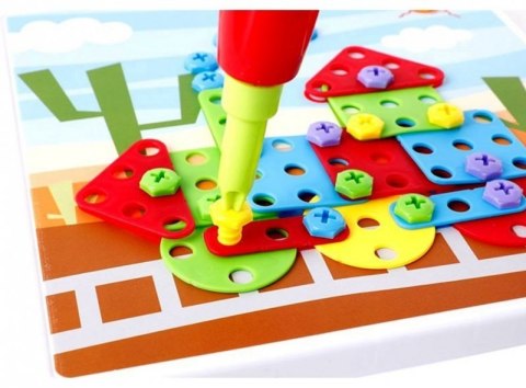 ŚRUBKOWY TRENING MAŁEJ RĄCZKI KREATYWNA ZABAWA #G2