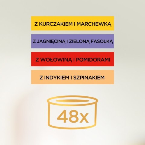 PURINA GOURMET GOLD Savoury Cake Mix Smaków 48x85g