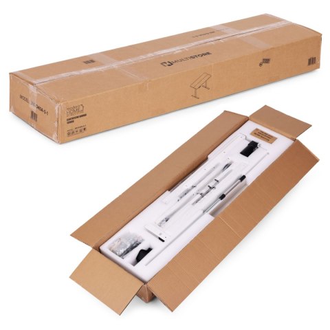 Biurko elektryczne stojące 120x60 cm regulacja wysokości 72-117 cm ModernHome