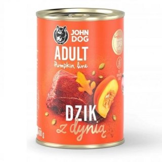 John Dog PUMPKIN Adult dzik z dynią 400g