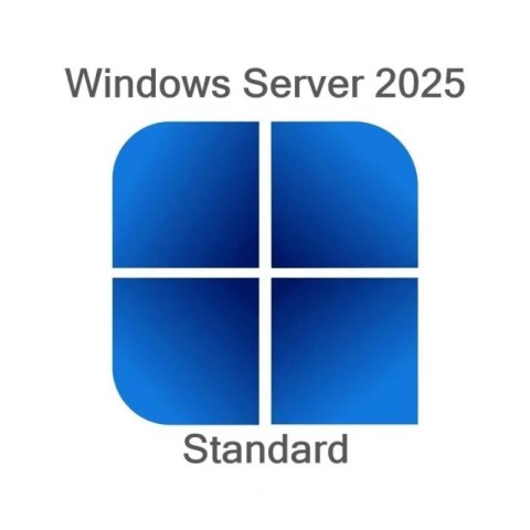System operacyjny MICROSOFT Windows Server Standard 2025 64Bit Polish 1pk DSP OEI DVD 24 Core EP2-25212