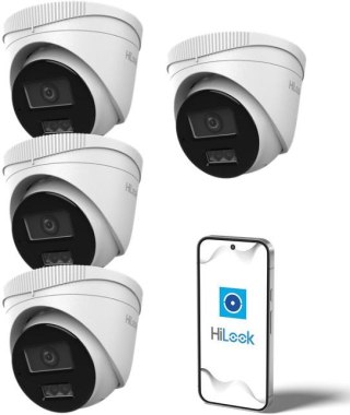 Kamera IP Hilook by Hikvision kopułka 4MP IPCAM-T4-30DL Opakowanie zbiorcze 4 szt.