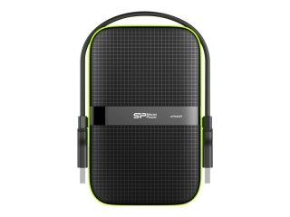 Dysk zewnętrzny HDD SILICON POWER Armor A60 (4TB /Czarno-zielony )