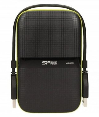 Dysk zewnętrzny HDD SILICON POWER Armor A60 (2TB /Czarno-zielony )