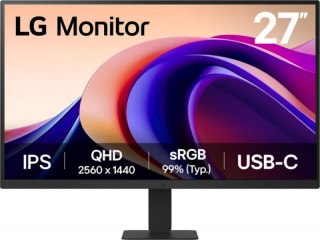 Monitor LG 27U631A-B (27" /IPS /100Hz /2560 x 1440 /Czarny)