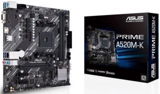 Płyta główna ASUS PRIME A520M-K (Socket AM4 /mATX)