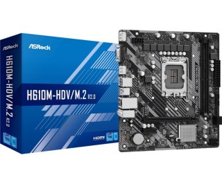 Płyta główna ASROCK H610M-HDV/M.2 R2.0 (Socket 1700 /micro ATX)