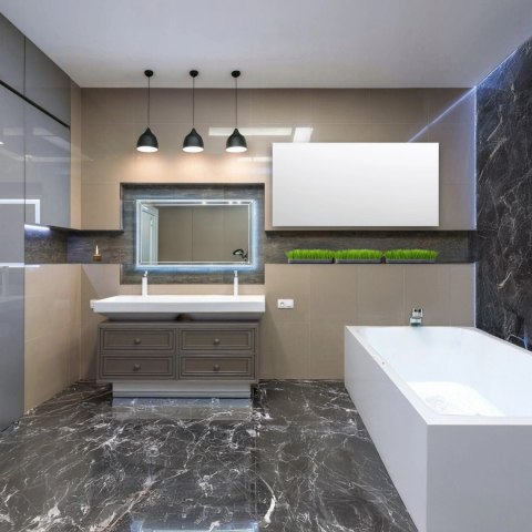 Grzejnik na podczerwień panel grzewczy promiennik FIR 600W WIFI 60x100 cm