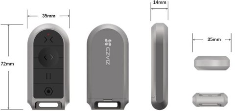 Pilot zdalnego sterowania do napędów bram EZVIZ HGT2-R100-S