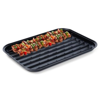 Płyta blacha ruszt tacka na grilla grill grillowa perforowana ruszt stalowy