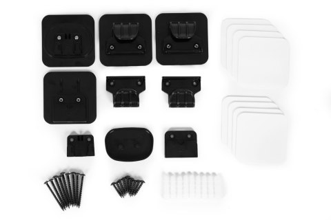 Bramka barierka roleta 160 cm ochronna zabezpieczająca na schody i drzwi czarna ECOTOYS