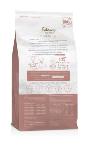 Eden Półwilgotna Łosoś i Przepiórka 10 kg