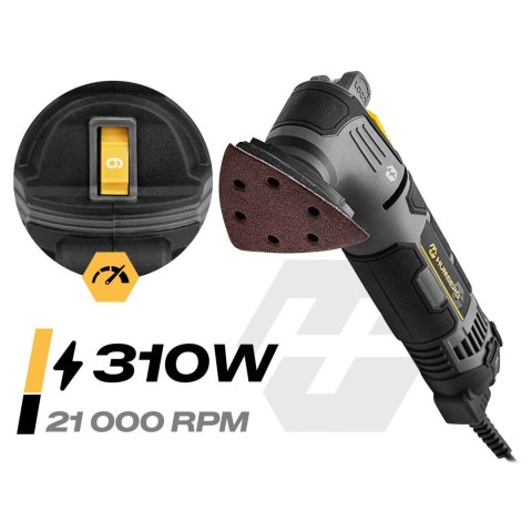 Szlifierka oscylacyjna multiszlikierka polerka 310W Humberg HM-414