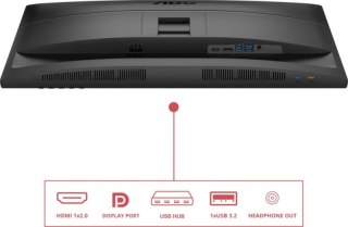 Monitor AOC Q27E4U (27" /IPS /120Hz /2560 x 1440 /Czarny)
