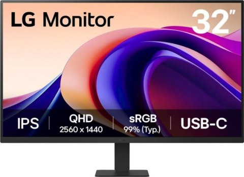 Monitor LG 32U631A-B (31.5" /IPS /100Hz /2560 x 1440 /Czarny)