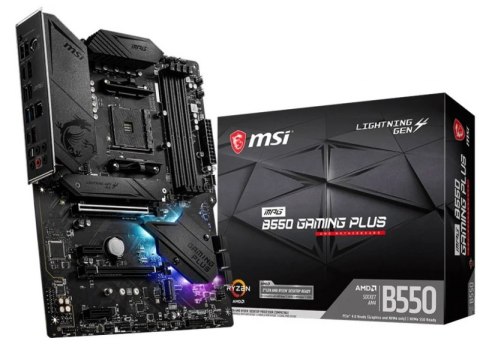Płyta główna MSI MPG B550 GAMING PLUS (Socket AM4 /ATX)