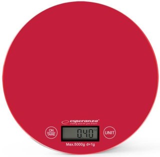 Waga kuchenna ESPERANZA EKS003R (Maks. 5000g /Czerwony )