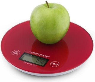 Waga kuchenna ESPERANZA EKS003R (Maks. 5000g /Czerwony )