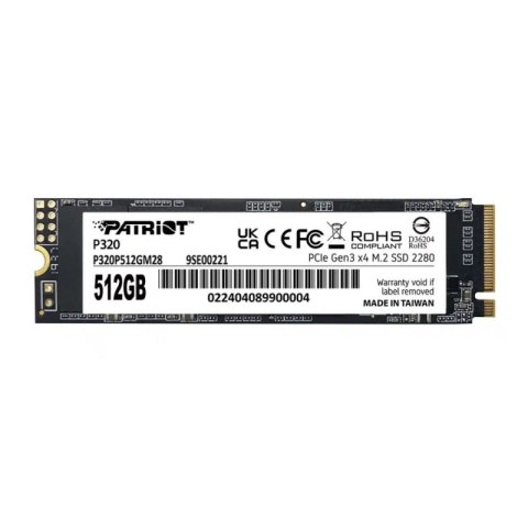 Dysk SSD PATRIOT P320P512GM28 (M.2″ /512GB )