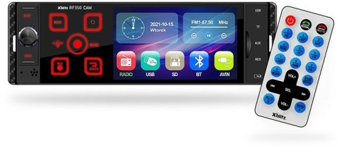 Radio samochodowe Xblitz RF350 z kamerą cofania