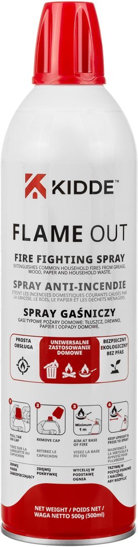 Spray gaśniczy KIDDE FlameOut 500 ml