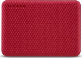 Dysk zewnętrzny HDD TOSHIBA Canvio Advance (4TB /Czerwony )