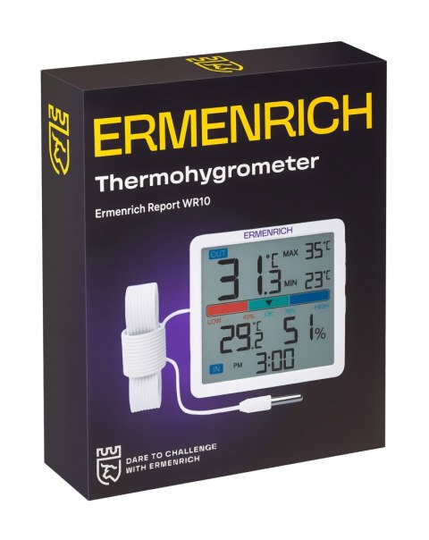 Termohigrometr Ermenrich Report WR10