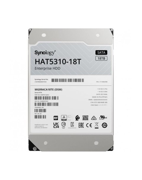 Dysk HDD do serwerów Synology HAT5310-18T Dysk HDD do serwerów Synology HAT5310-18T