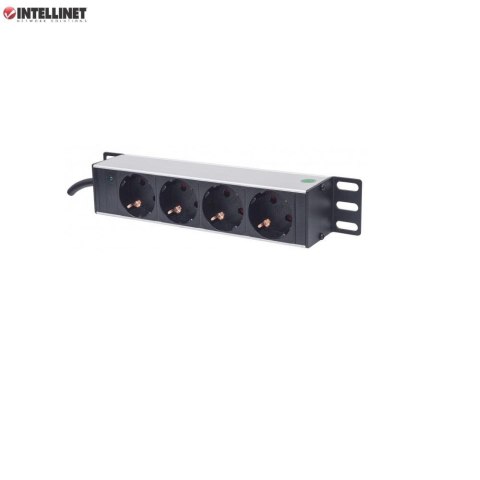 Listwa zasilająca Intellinet Rackowa 10" 1U, 4 gniazda 1,8m Listwa zasilająca Intellinet Rackowa 10" 1U, 4 gniazda 1,8m