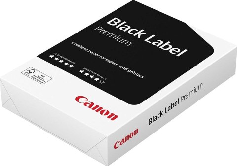 Papier ksero Canon Black Label A4 80g - Karton 5x ryza (2500 arkuszy) Papier ksero Canon Black Label A4 80g - Karton 5x ryza (2500 arkuszy)