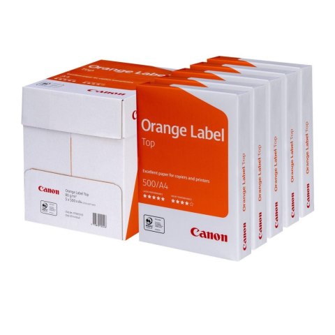 Papier ksero Canon Orange Label A4 80g - Karton 5x ryza (2500 arkuszy) Papier ksero Canon Orange Label A4 80g - Karton 5x ryza (2500 arkuszy)