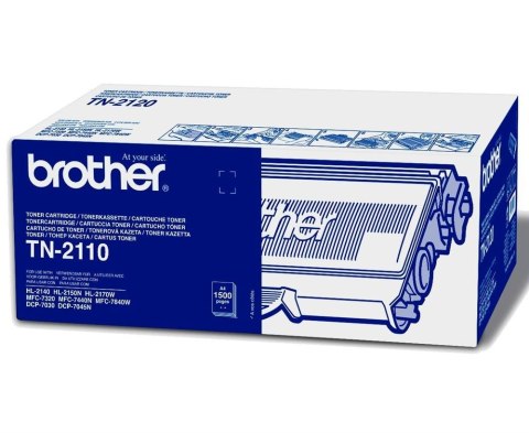 Toner Brother TN-2110 Black, 1500 str. Toner Brother TN-2110 Black, 1500 str.