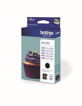 Tusz Brother black HY LC123BK Tusz Brother black HY LC123BK