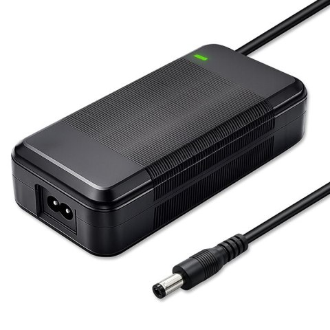 Qoltec Szybka Ładowarka do roweru skutera elektrycznego | 5.5*2.1 | 36V | 42V | 4A | wodoodporna +kabel zasilający