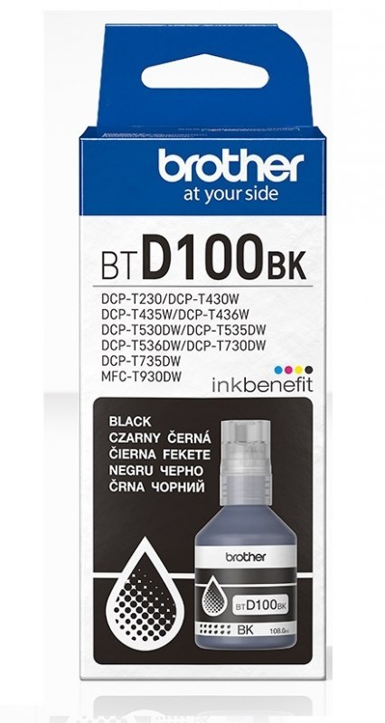 Tusz BROTHER BTD100BK