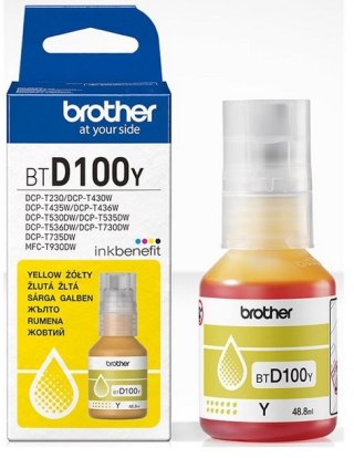 Tusz BROTHER BTD100Y
