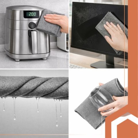 Ściereczki do szyb- 3szt. 30x40cm Ruhhy 27207