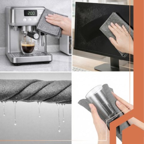 Ściereczki do szyb - 3szt. 40x50cm Ruhhy 27208