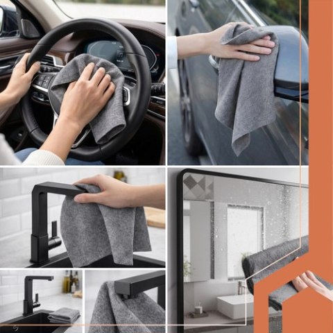 Ściereczki do szyb - 3szt. 40x50cm Ruhhy 27208