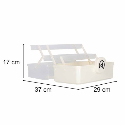 Organizer pojemnik na lekarstwa leki apteczka przechowywania leków 29x16x15cm