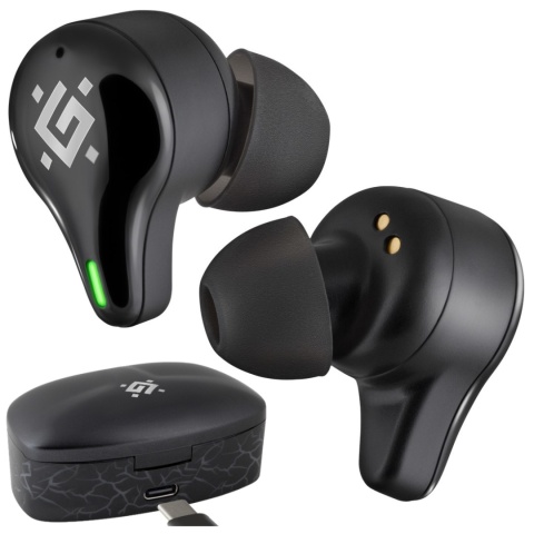 SŁUCHAWKI DEFENDER BLUETOOTH CYBERDOTS 250 GAMING CZARNE