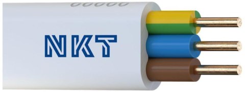 Przewód elektryczny drut płaski YDYp 450/750V 4x1,5mm2 NKT 100m